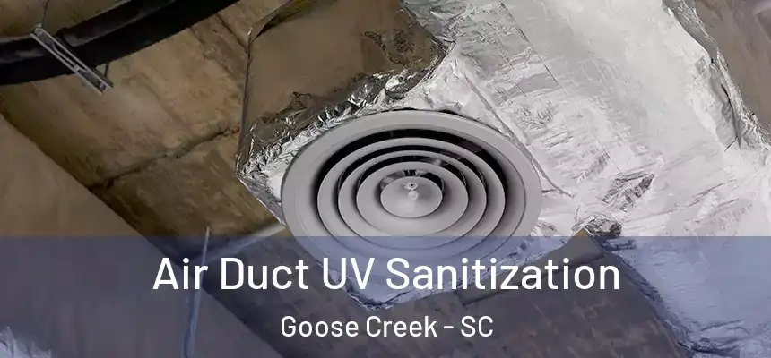 Air Duct UV Sanitization Goose Creek - SC